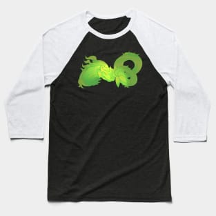 2024 Chinese Dragon Green Baseball T-Shirt